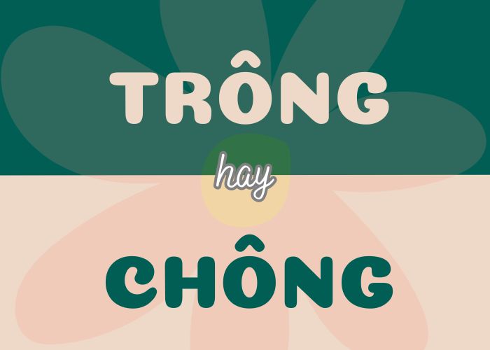 Trông hay chông từ nào mới là từ đúng chuẩn?