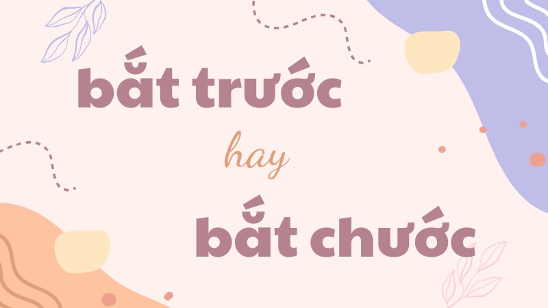 Bắt trước hay bắt chước hay bắt chiếc và cách dùng chuẩn trong tiếng Việt