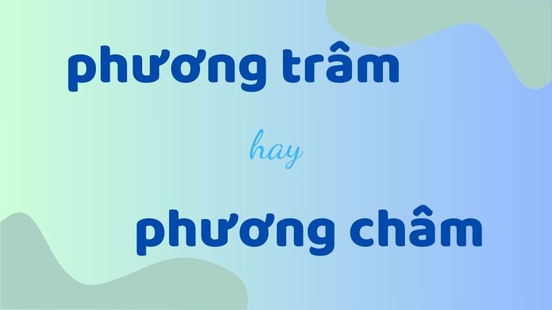 Phương trâm hay phương châm và cách phân biệt từ ngữ dễ nhầm lẫn trong tiếng Việt