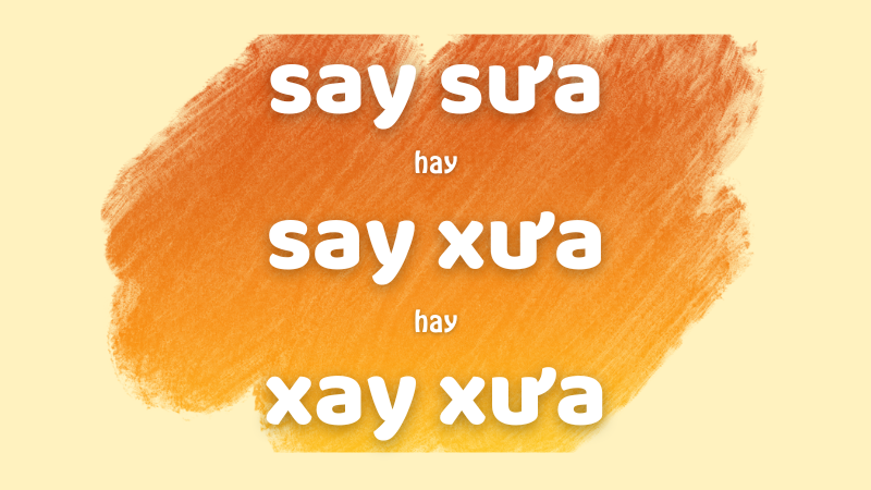 Say sưa hay say xưa hay xay xưa cách viết đúng và mẹo ghi nhớ lâu dài